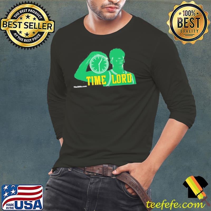 The time lord Boston celtics basketball Long Sleeve Tee The time lord Boston celtics basketball Long Sleeve Tee