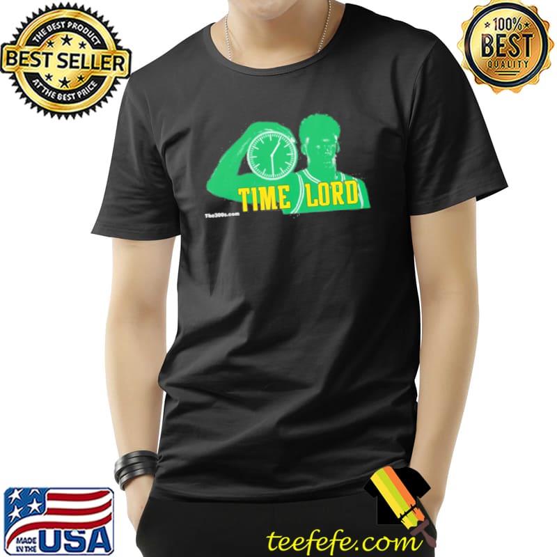 The time lord Boston celtics basketball shirt