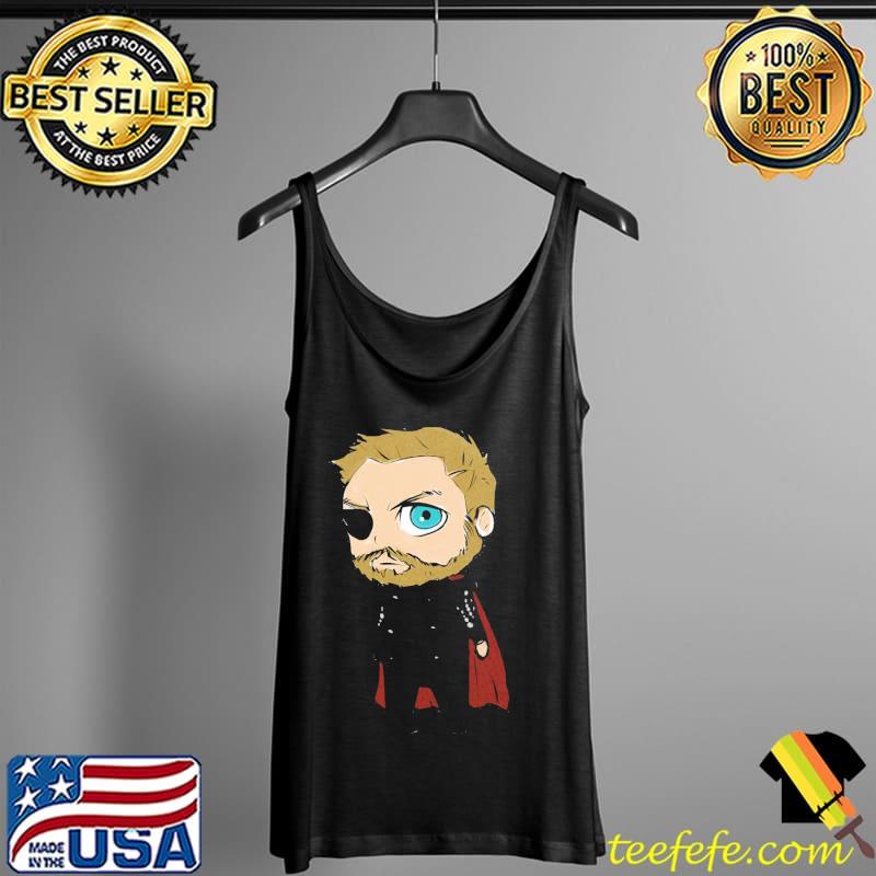 Thor One Eye Chibi Marvel Superhero Shirt Tank Top Thor One Eye Chibi Marvel Superhero Shirt Tank Top