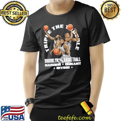 Trio traboule for brooklyn nets basketball shirt