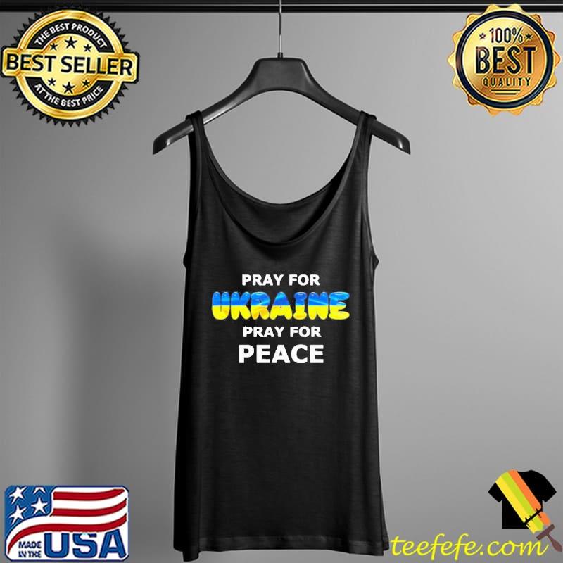 Ukraine pray for peace illustration Tank Top Ukraine pray for peace illustration Tank Top