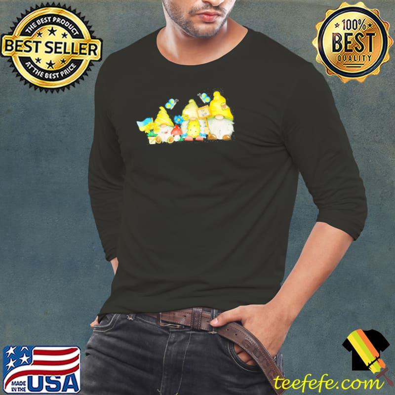 Ukrainian spring easter gnomes Ukraine flowers butterflies shirt Ukrainian spring easter gnomes Ukraine flowers butterflies shirt