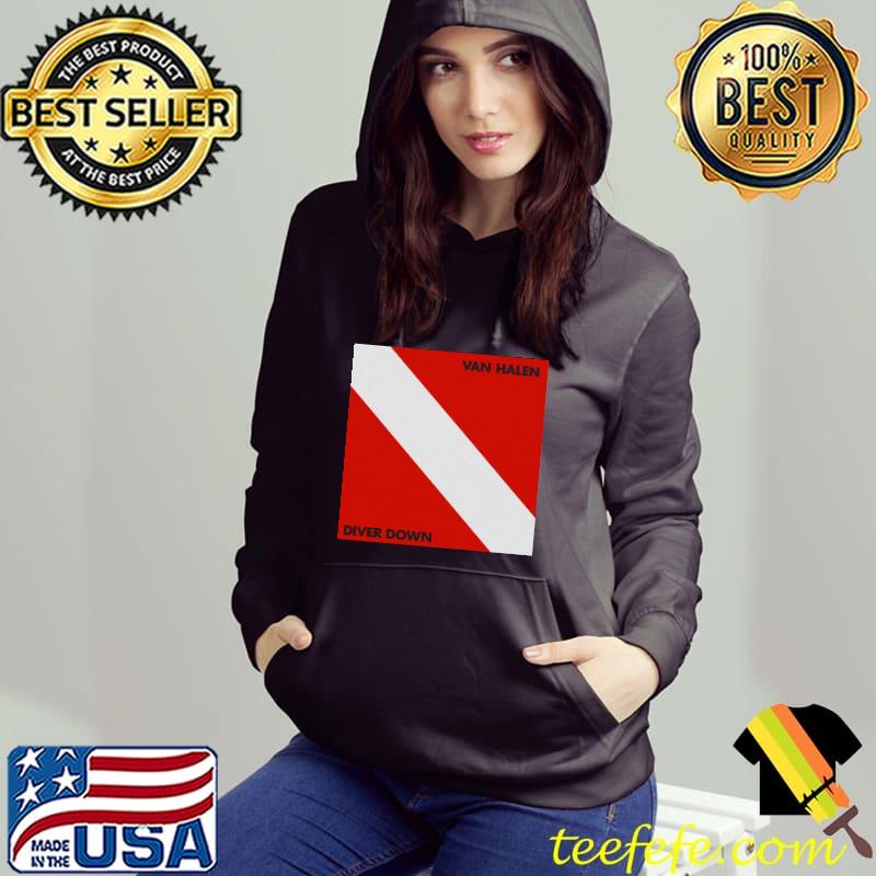 Van halen diver down album cover black Hoodie Van halen diver down album cover black Hoodie