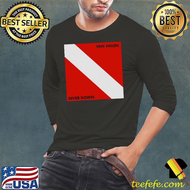 Van halen diver down album cover black Long Sleeve Tee Van halen diver down album cover black Long Sleeve Tee