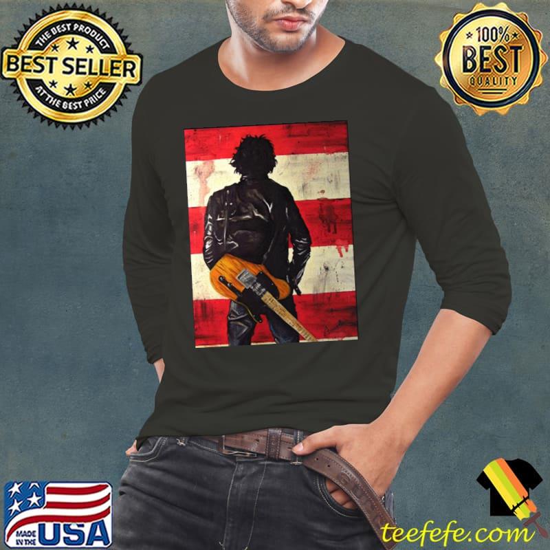 Vinage grunge bruce springsteen Long Sleeve Tee Vinage grunge bruce springsteen Long Sleeve Tee
