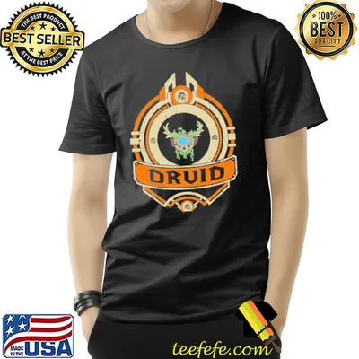 Vintage druid crest game shirt