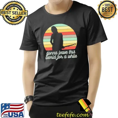 Vintage gonna leave this world for a white tom petty shirt