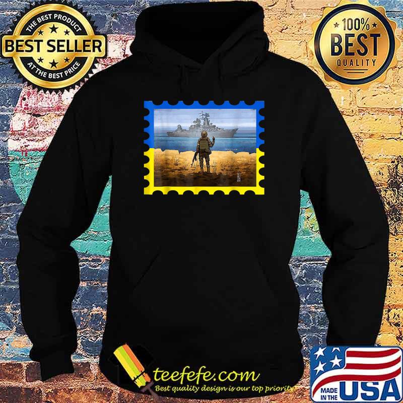 Vintage Ukraine Postage Stamp Flag Pride T-Shirt Hoodie Vintage Ukraine Postage Stamp Flag Pride T-Shirt Hoodie