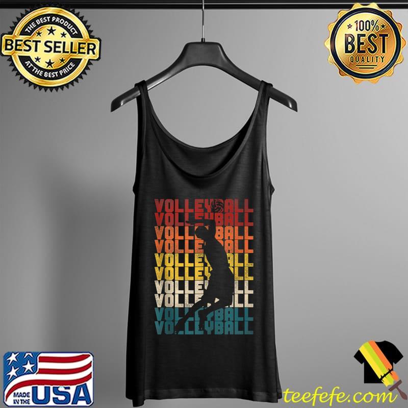 Volleyball Player Team Retro Vintage Volleyball T-Shirt Tank Top Volleyball Player Team Retro Vintage Volleyball T-Shirt Tank Top