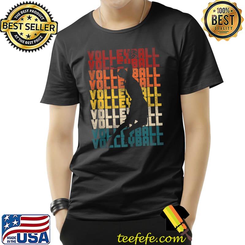 Volleyball Player Team Retro Vintage Volleyball T-Shirt