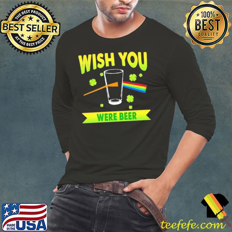 Wish You Were Beer Rainbow Shirt Long Sleeve Tee Wish You Were Beer Rainbow Shirt Long Sleeve Tee