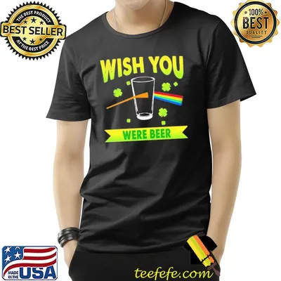 Wish You Were Beer Rainbow Shirt