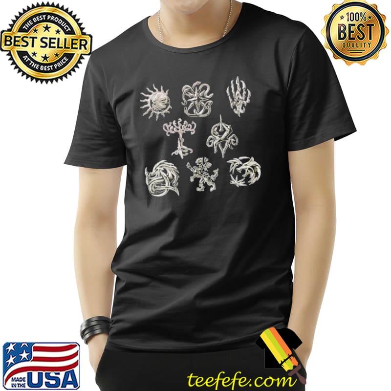 Witcher Symbols The Witcher Unisex T-Shirt Witcher Symbols The Witcher Unisex T-Shirt