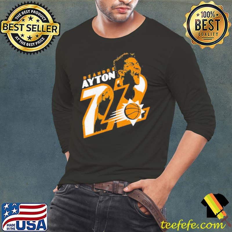 Yellow style deandre ayton 22 phoenix suns basketball Long Sleeve Tee Yellow style deandre ayton 22 phoenix suns basketball Long Sleeve Tee
