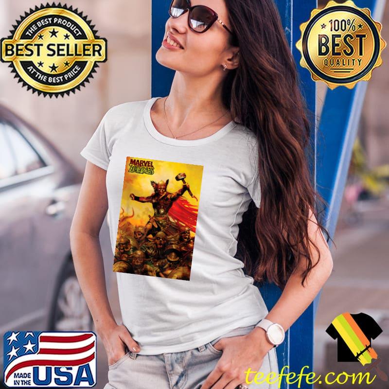 Zombies Marvel Thor What If Shirt Ladies Tee Zombies Marvel Thor What If Shirt Ladies Tee