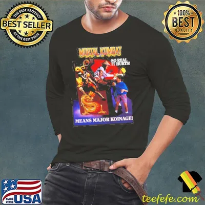 1992 artwork mortal kombat shirt