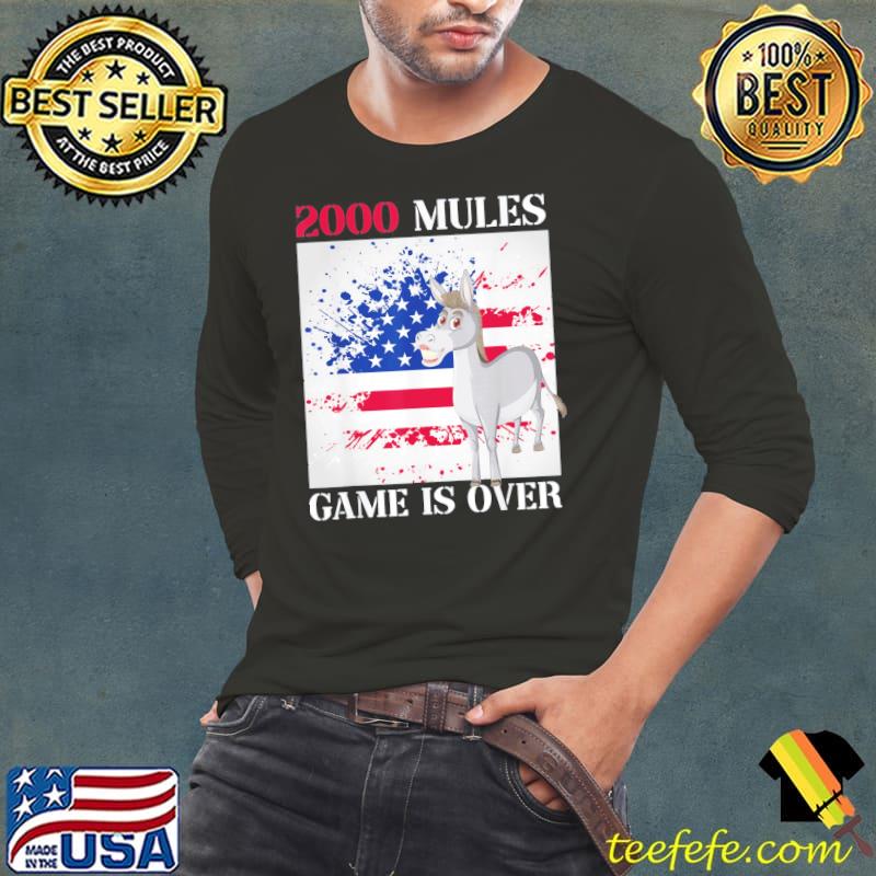 2000 mules game is over election shirt