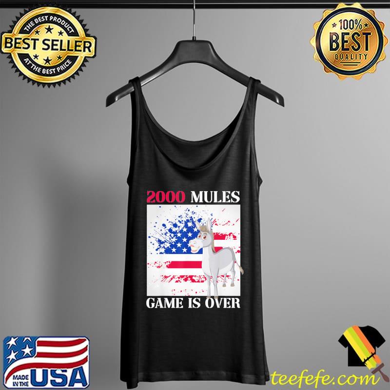 2000 mules game is over election Tank Top 2000 mules game is over election Tank Top