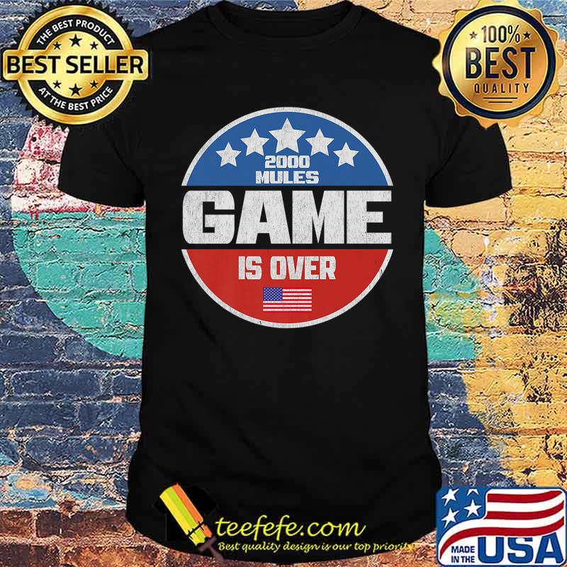 2000 Mules Game Is Over Fair Elections Premium T-Shirt