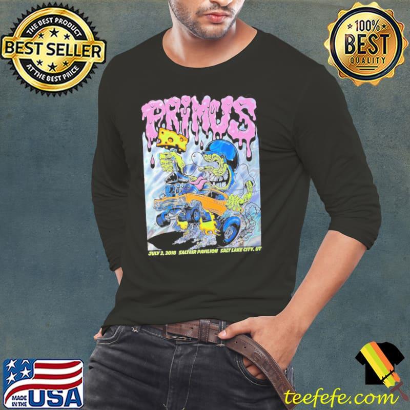 2018 salt lake city primus retro rock band s Long Sleeve Tee 2018 salt lake city primus retro rock band s Long Sleeve Tee