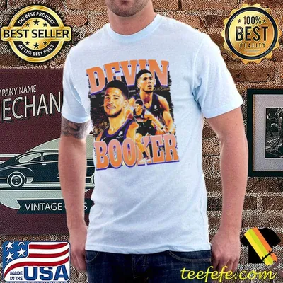 80s vintage design devin booker phoenix suns basketball shirt