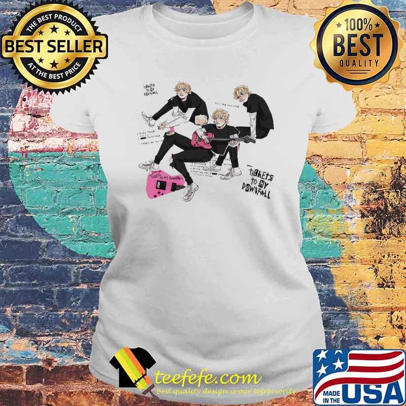 Aesthetics machine gun kelly hooded Laides tee Aesthetics machine gun kelly hooded Laides tee