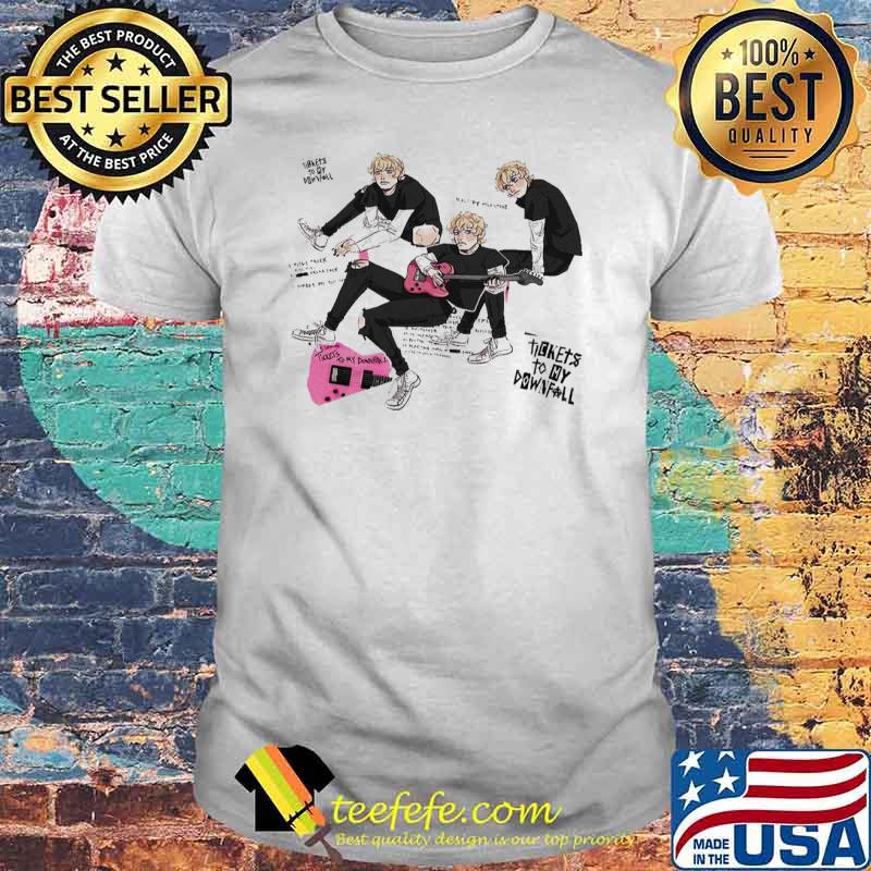 Aesthetics machine gun kelly hooded shirt