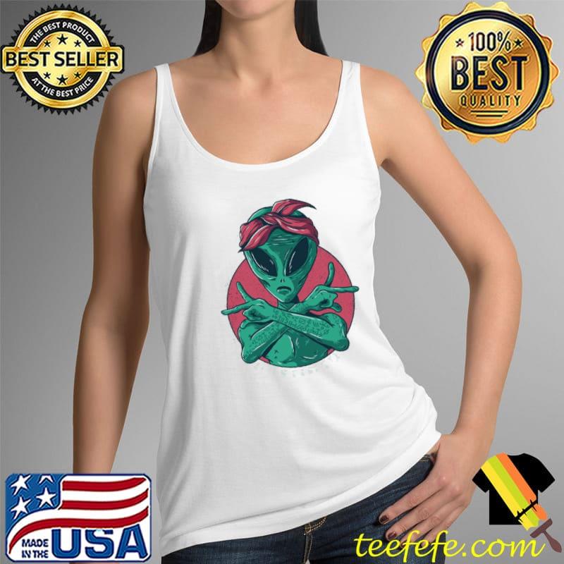Alien gangsta tupac rapper Tank Top Alien gangsta tupac rapper Tank Top