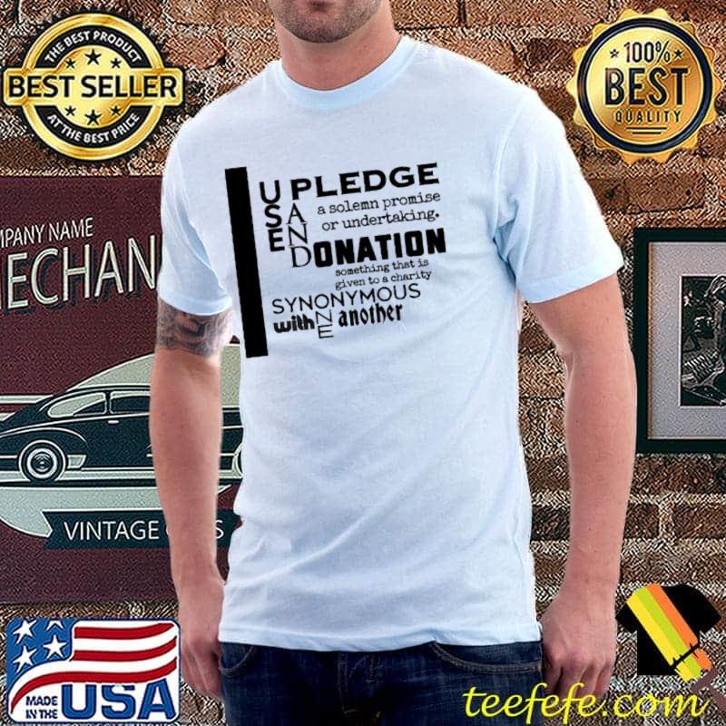 Amber heard I use pledge and donation synonymous with one another s Unisex Amber heard I use pledge and donation synonymous with one another s Unisex
