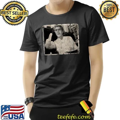 Anthony Bourdain Premium Vintage Art T-Shirt