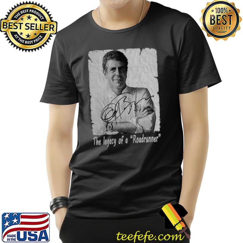 Anthony Bourdain The legacy of a “Roadrunner” T-Shirt