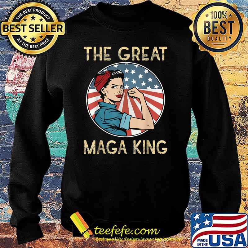 Anti Joe Biden Ultra Maga The Return Of The Great Maga King T-Shirt Sweater Anti Joe Biden Ultra Maga The Return Of The Great Maga King T-Shirt Sweater