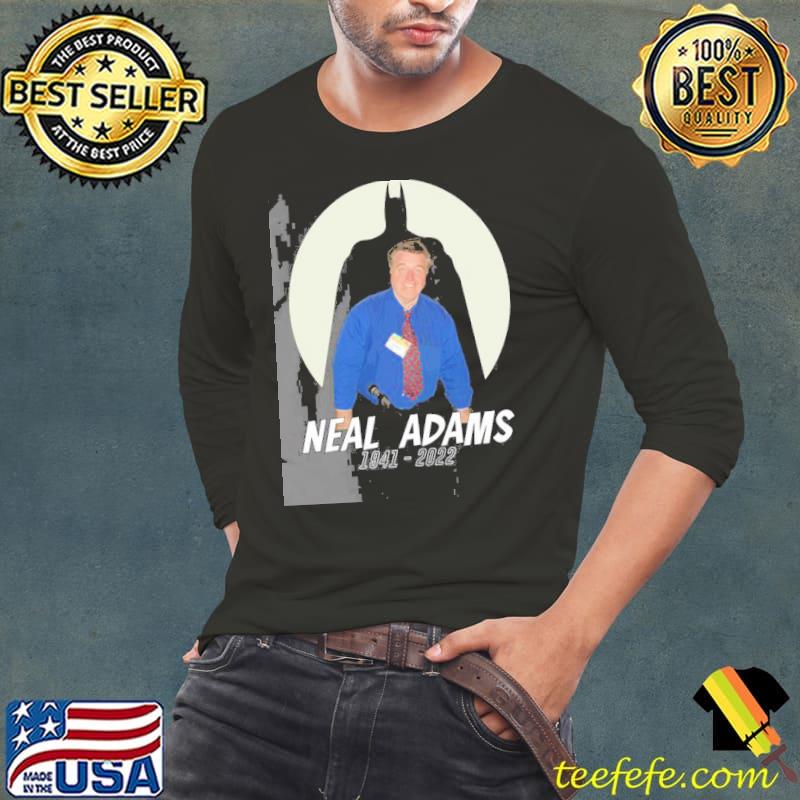 Bat man behind neal adams comic legend Long Sleeve Tee Bat man behind neal adams comic legend Long Sleeve Tee