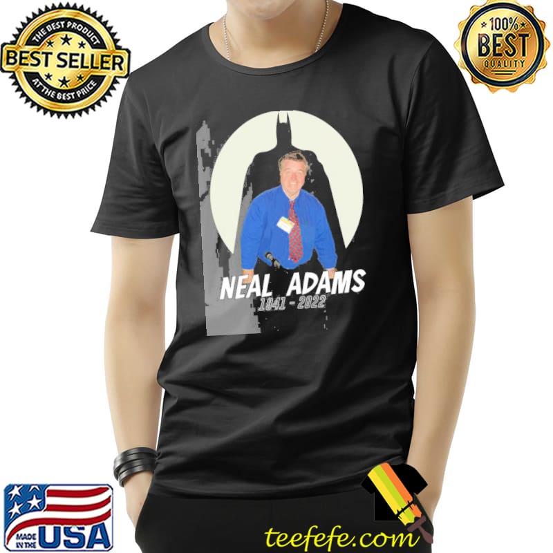 Bat man behind neal adams comic legend shirt
