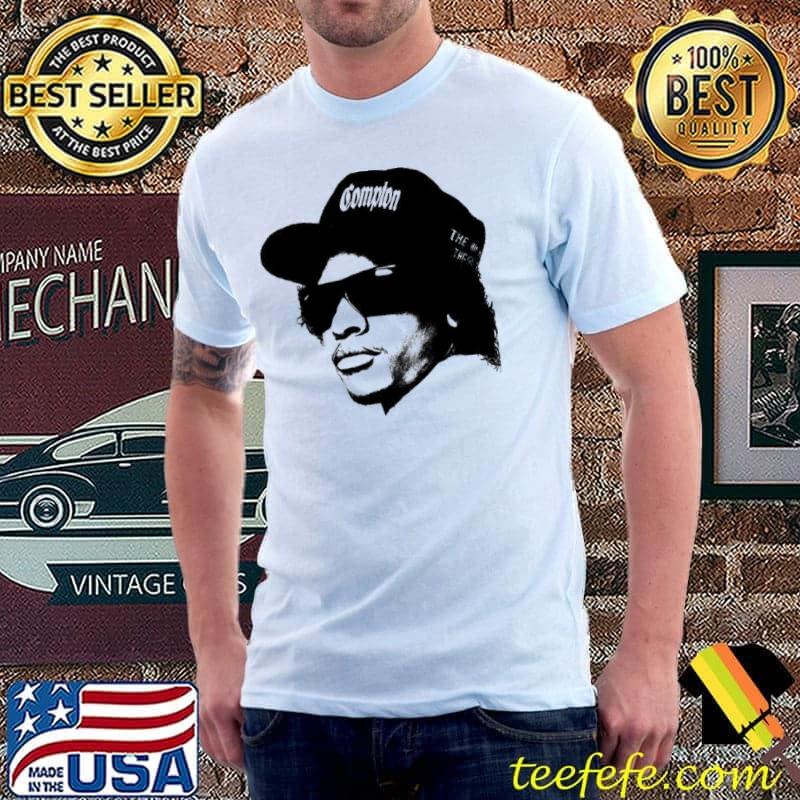 Black style eazye rapper shirt