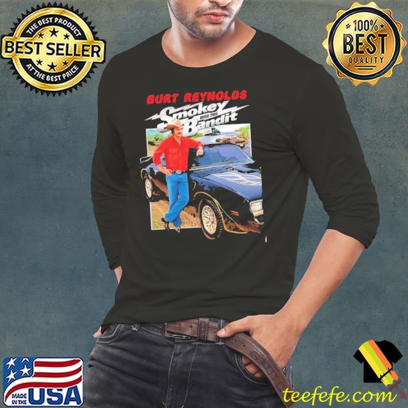 Burt Reynolds Smokey And The Bandit Shirt Long Sleeve Tee Burt Reynolds Smokey And The Bandit Shirt Long Sleeve Tee