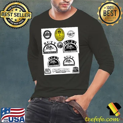 Butt Snorkeler - Snorkeling the World Sticker Funny Butt Classic T-Shirt