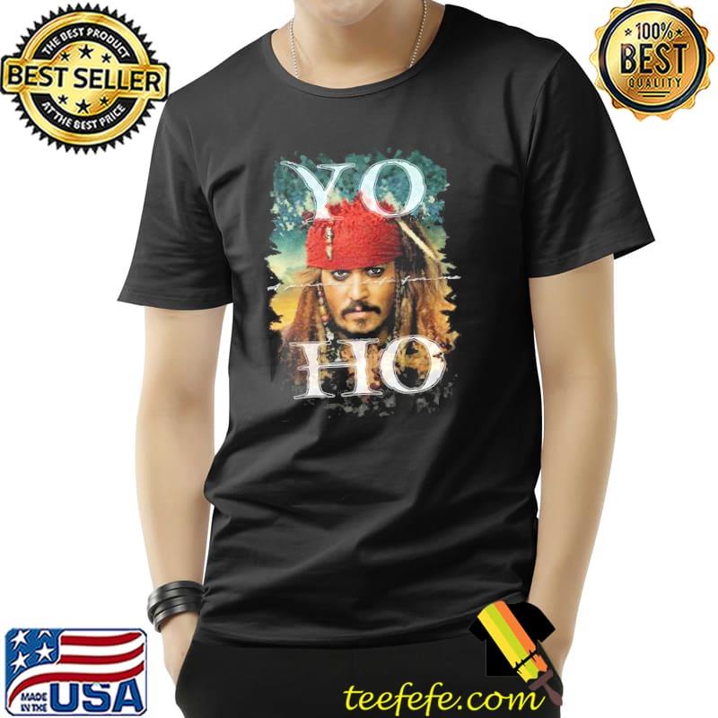 Captain Jack sparrow pirates of the caribbean johnny depp shirt