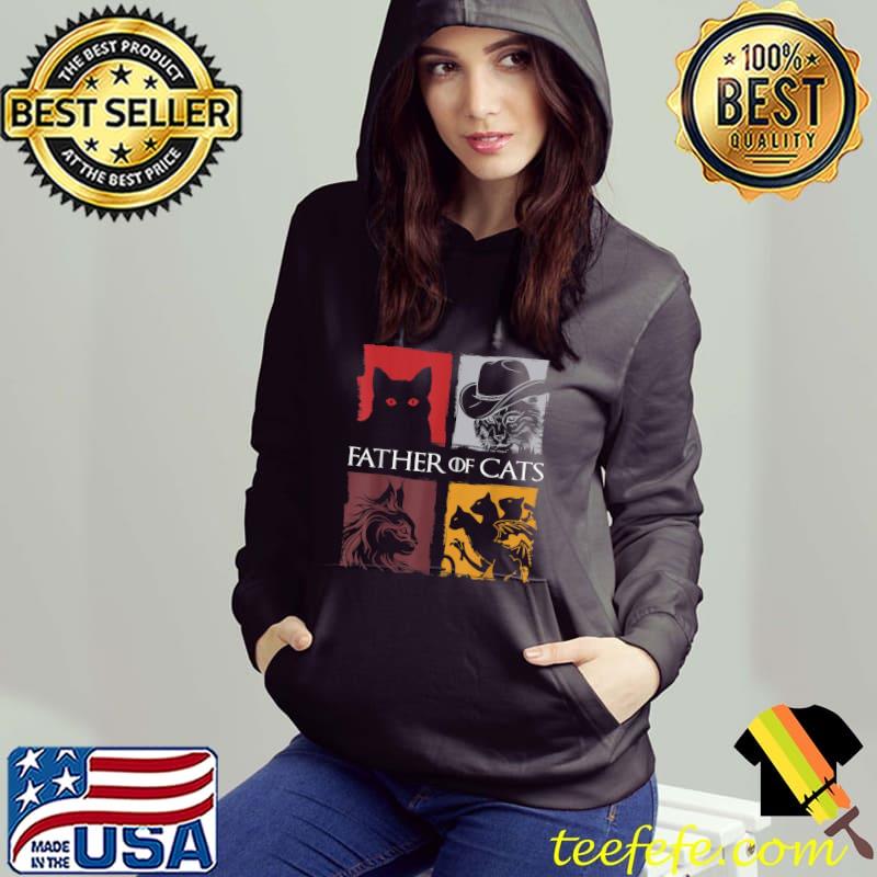 Cat Lovers Cat Dad Fabulous Funny Father Of Cats T-Shirt Hoodie Cat Lovers Cat Dad Fabulous Funny Father Of Cats T-Shirt Hoodie