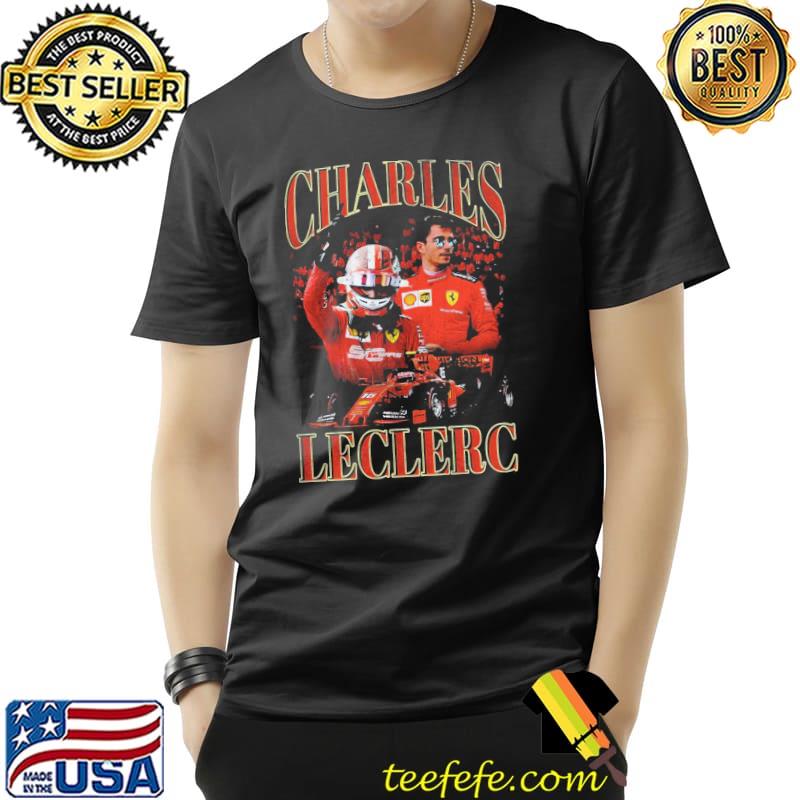 Charles leclerc vintage bootleg 90s shirt
