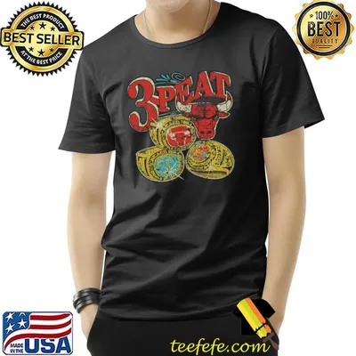 Chicago 3-Peat 1993 T-Shirt
