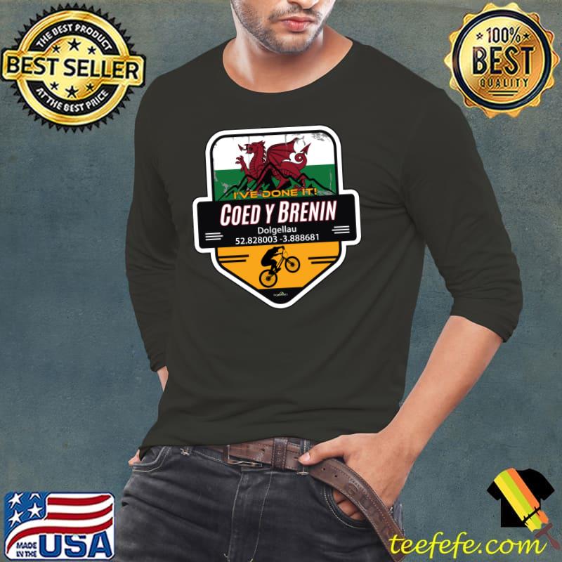 Coed Y Brenin Mtb Ive Done It 01 Sticker Essential T-Shirt Long Sleeve Tee Coed Y Brenin Mtb Ive Done It 01 Sticker Essential T-Shirt Long Sleeve Tee