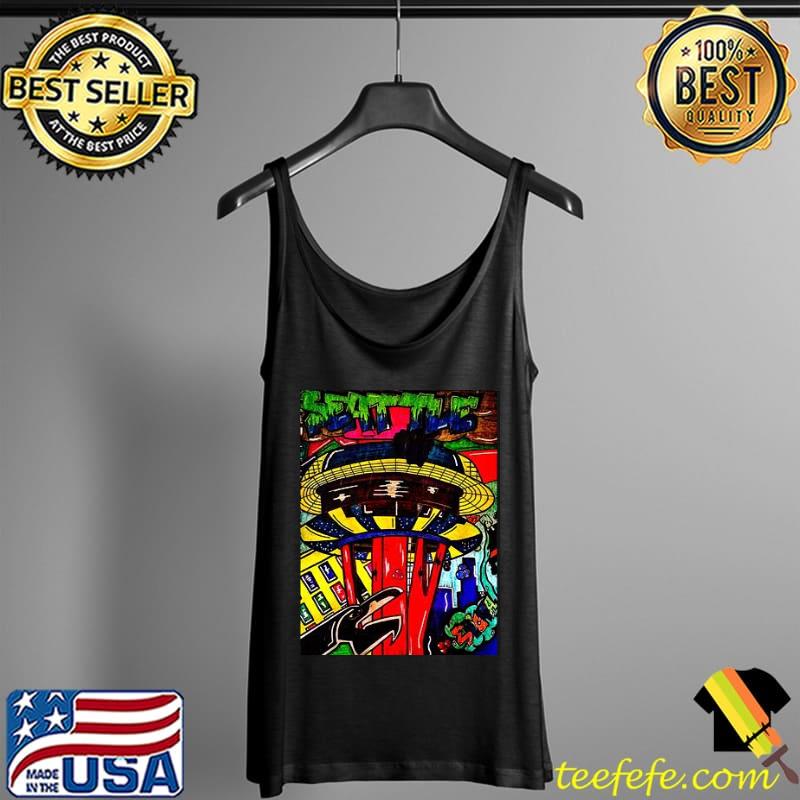 Colored fan art Seattle Seahawks design Tank Top Colored fan art Seattle Seahawks design Tank Top