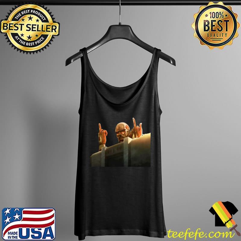 Colossal Titan Attack on Titans T-Shirt Tank Top Colossal Titan Attack on Titans T-Shirt Tank Top