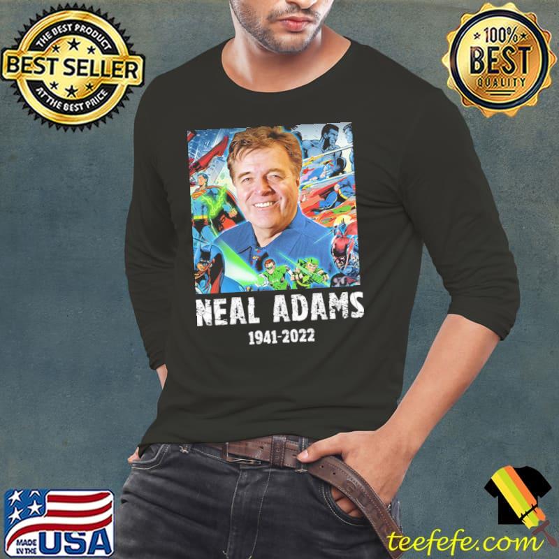 Comic founder thank you for the memories neal adams 19412022 Long Sleeve Tee Comic founder thank you for the memories neal adams 19412022 Long Sleeve Tee