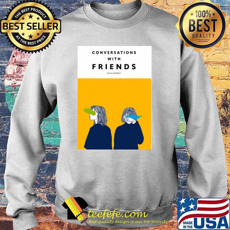 Conversations with friends minimal hooded Sweater Conversations with friends minimal hooded Sweater