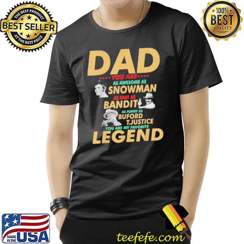 Dad you Are As awesome As Snowman Shirt