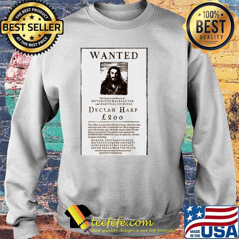 Declan harp wanted jason momoa hooded Sweater Declan harp wanted jason momoa hooded Sweater