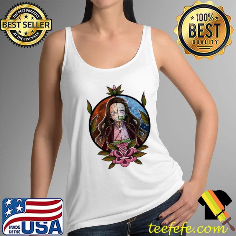 Demon slayer nezuko two sides nice and angry s Tank Top Demon slayer nezuko two sides nice and angry s Tank Top