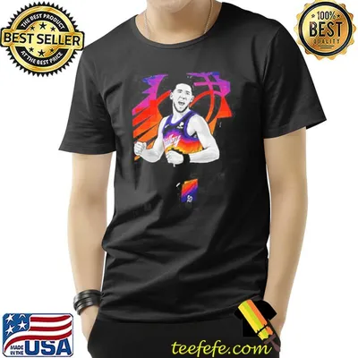Devin booker phoenix basketball design shirt